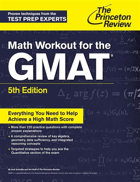 Math Workout for the GMAT 5th Edition Graduate School Test Preparation Kindle Editon