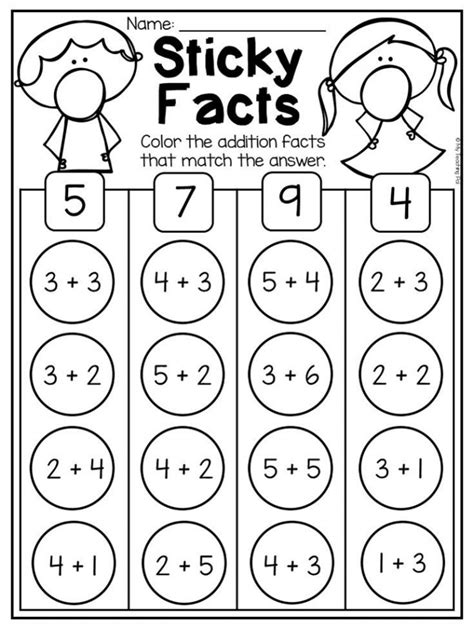 Math Worksheets Printable Kindergarten