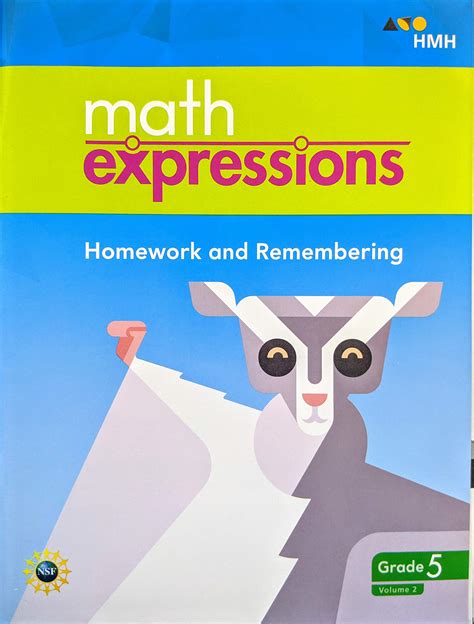 Math expressions homework and remembering grade 5 Ebook Epub