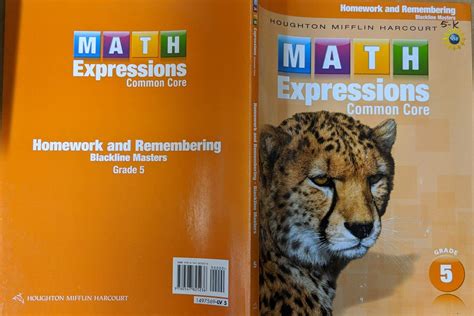 Math expressions homework and remembering grade 5 Ebook Epub