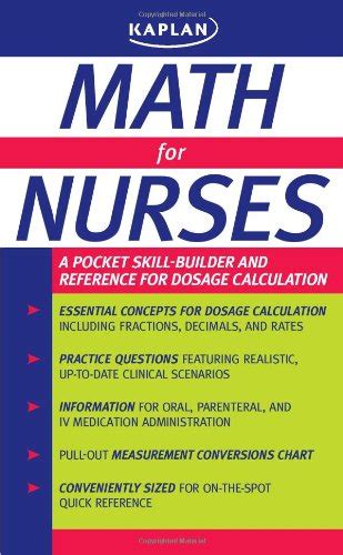 Math for Nurses A Pocket Skill-Builder and Reference for Dosage Calculation Kindle Editon