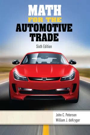 Math for the Automotive Trade (Paperback) Ebook Reader