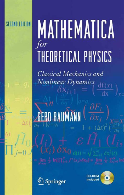 Mathematica for Theoretical Physics Classical Mechanics and Nonlinear Dynamics Epub