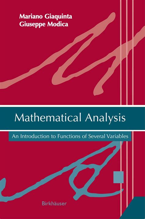 Mathematical Analysis An Introduction to Functions of Several Variables 1st Edition PDF