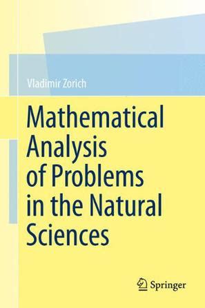 Mathematical Analysis of Problems in the Natural Sciences Kindle Editon