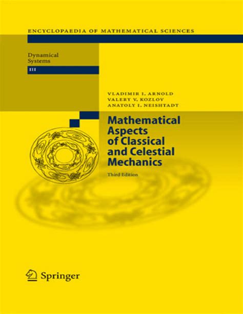 Mathematical Aspects of Classical and Celestial Mechanics 3rd Edition PDF