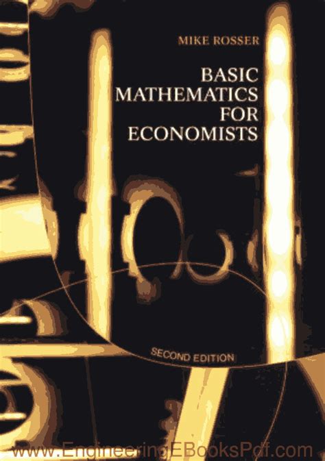 Mathematical Formulas for Economists 2nd Edition Doc
