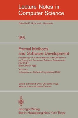 Mathematical Foundations of Software Development. Proceedings of the International Joint Conference PDF