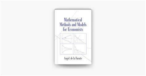 Mathematical Methods for Economists Epub