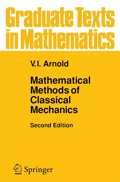 Mathematical Methods of Classical Mechanics Corrected 4th Printing Doc