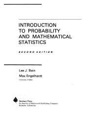 Mathematical Statistics And Probability Bain Solution Kindle Editon