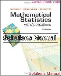 Mathematical Statistics With Applications 7th Edition Solutions Kindle Editon