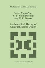 Mathematical Theory of Control Systems Design 1st Edition Doc