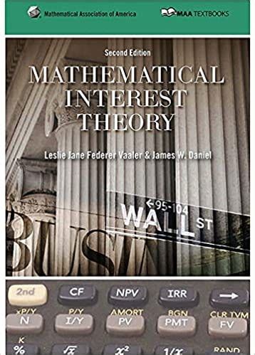 Mathematical.Interest.Theory.Mathematical Ebook Epub