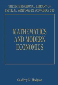 Mathematics And Modern Economics Doc