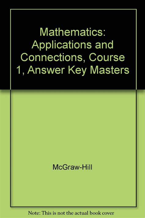 Mathematics Application And Connections Course 1 Answer Epub