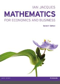 Mathematics For Economics And Business 7th Edition Ebook Reader