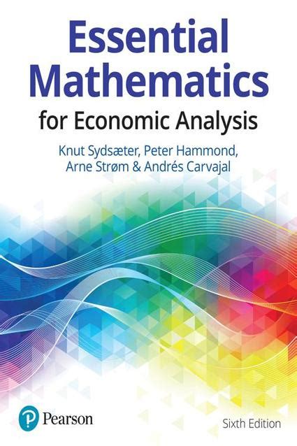 Mathematics For Economists Solution Manual Pdf Epub