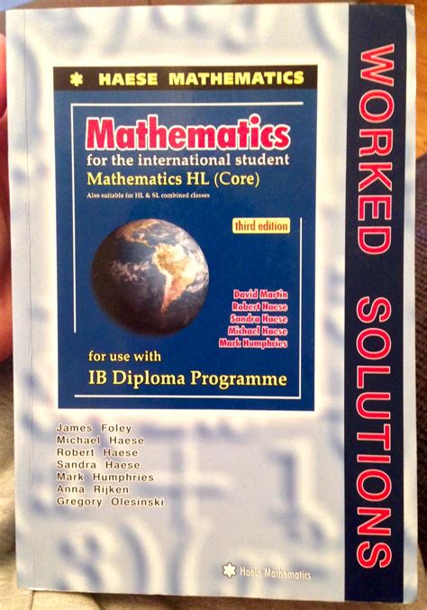 Mathematics For The International Student Hl Solutions Doc