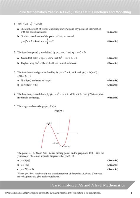 Mathematics Level I Test Form 3JAC2 -Unbound Reader