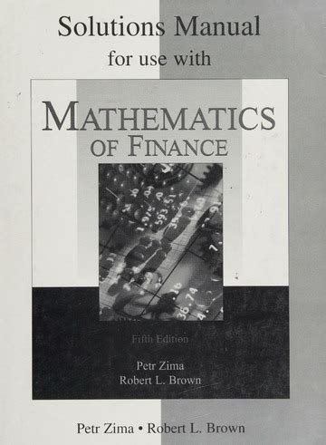 Mathematics Of Finance Zima Solution Manual PDF