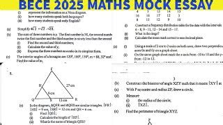 Mathematics Questions And Answers 2014 Bece Doc