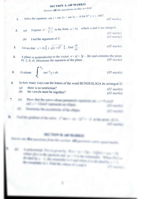 Mathematics Uace Past Papers Solution Doc