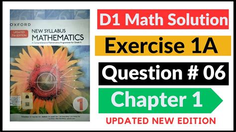 Mathematics Workbook 1 Answers D1 Reader