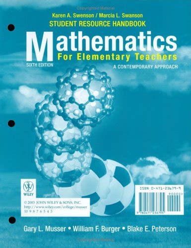 Mathematics for Elementary Teachers A Contemporary Approach Reader