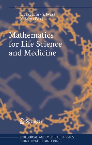 Mathematics for Life Science and Medicine 1st Edition Epub
