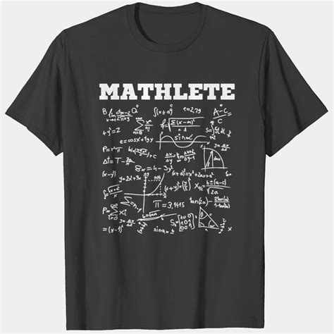 Mathlete T-shirt: The Perfect Way to Show Your Love for Math!