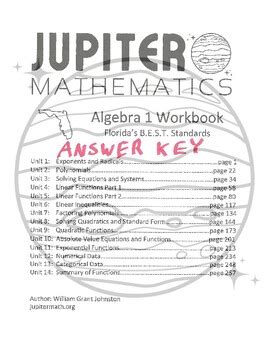 Mathmatters 1 Workbook Answer Key Reader