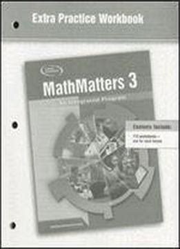 Mathmatters 3 Extra Practice Workbook Answer Key PDF