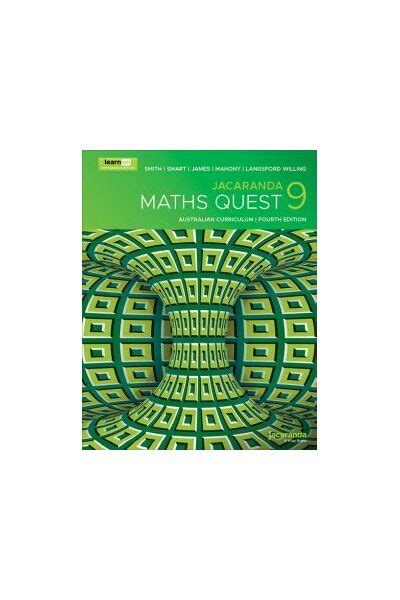 Maths Quest 9 For The Australian Curriculum Answers Epub