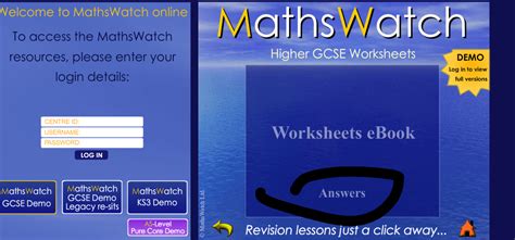 Mathswatch Answers Reader