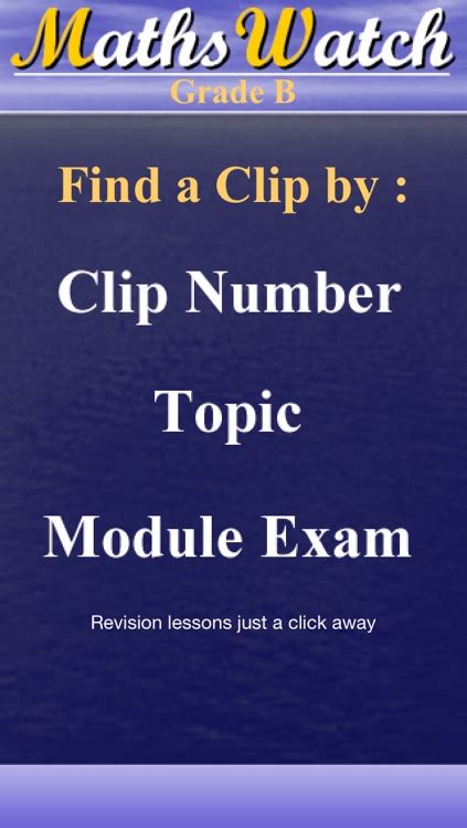 Mathswatch Clip Grade B 142 Answers PDF