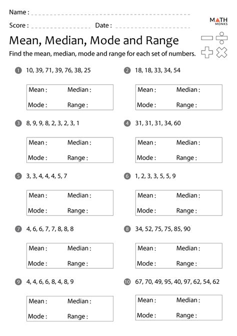 Mathworksheetsland Mean Median Mode And Range Answers Epub