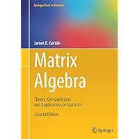 Matrix Algebra Theory, Computations, and Applications in Statistics 1st Edition Epub