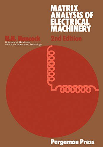 Matrix Analysis of Electrical Machinery Ebook Epub