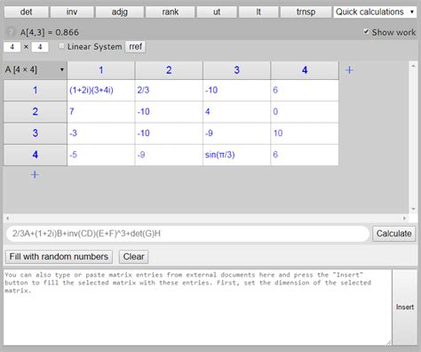 Matrix Complex Calculator: A Gateway to Complex Matrix Analysis