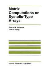 Matrix Computations on Systolic-Type Arrays 1st Edition PDF