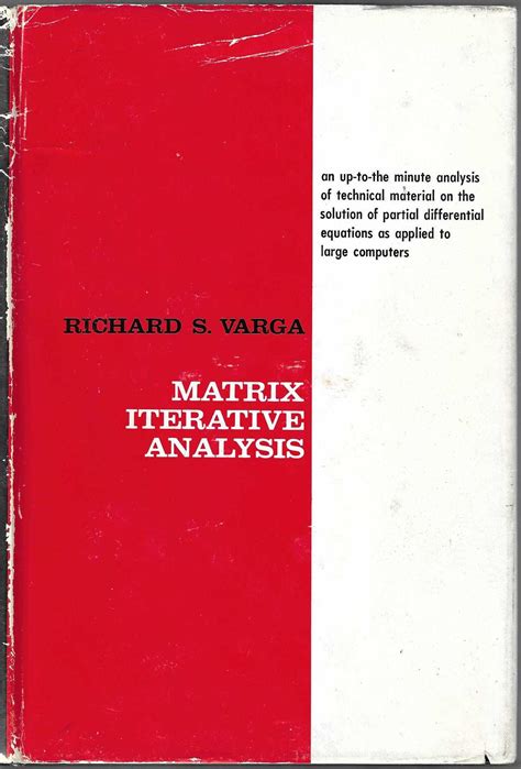 Matrix Iterative Analysis 2nd Print Epub