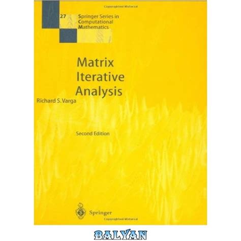 Matrix Iterative Analysis 2nd Print Epub