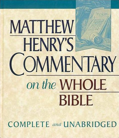 Matthew Henry s Commentary on the Whole Bible-Book of Jonah Kindle Editon