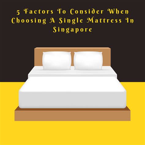 Mattress Price Singapore: Factors to Consider