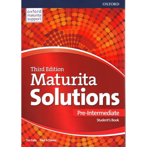 Maturita Solutions Pre Intermediate Grammar Doc