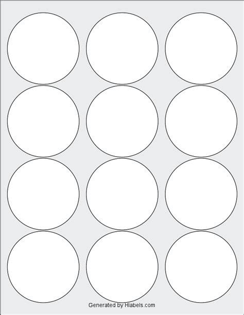 Maxgear Label Template