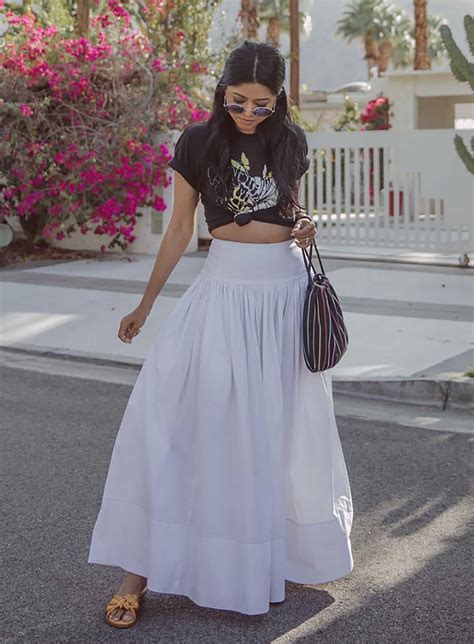 Maxi Skirt and Shirt: The Perfect Summer Pairing