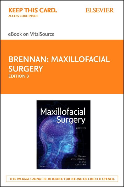 Maxillofacial Surgery Elsevier eBook on VitalSource Retail Access Card 3e Reader