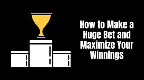 Maximize Your Winnings with Our Premium Bets
